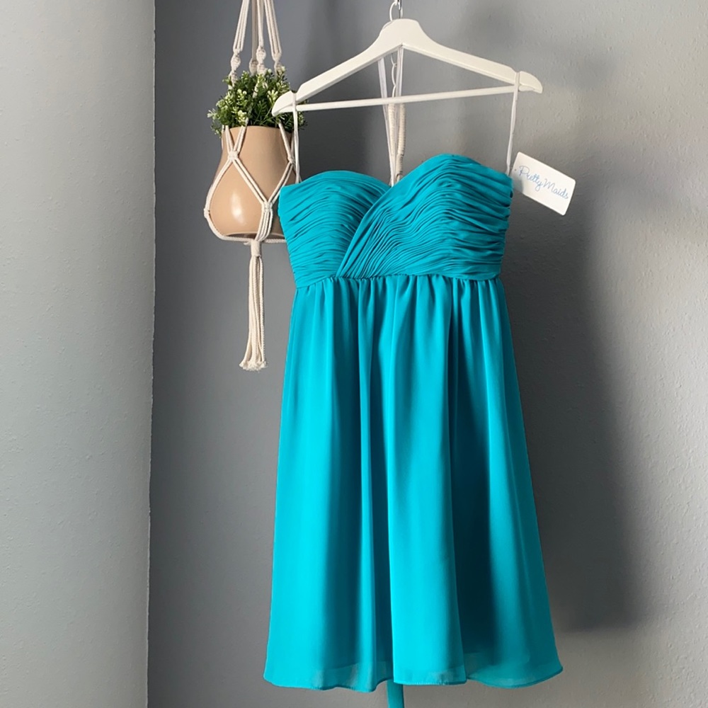 Pretty Maids Dress, Size 8, Green, Style 22331